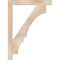 Ekena Millwork Balboa Block Smooth Bracket, Douglas Fir, 3 1/2"W x 34"D x 46"H BKT04X34X46BOA05SDF - alternate 2